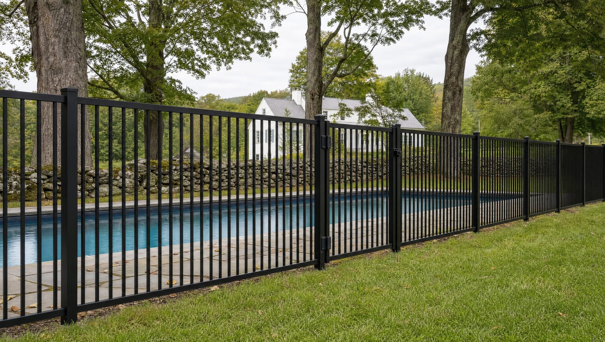 Pool Fencing in Sherman, CT: Code, Gates, and Child Safety