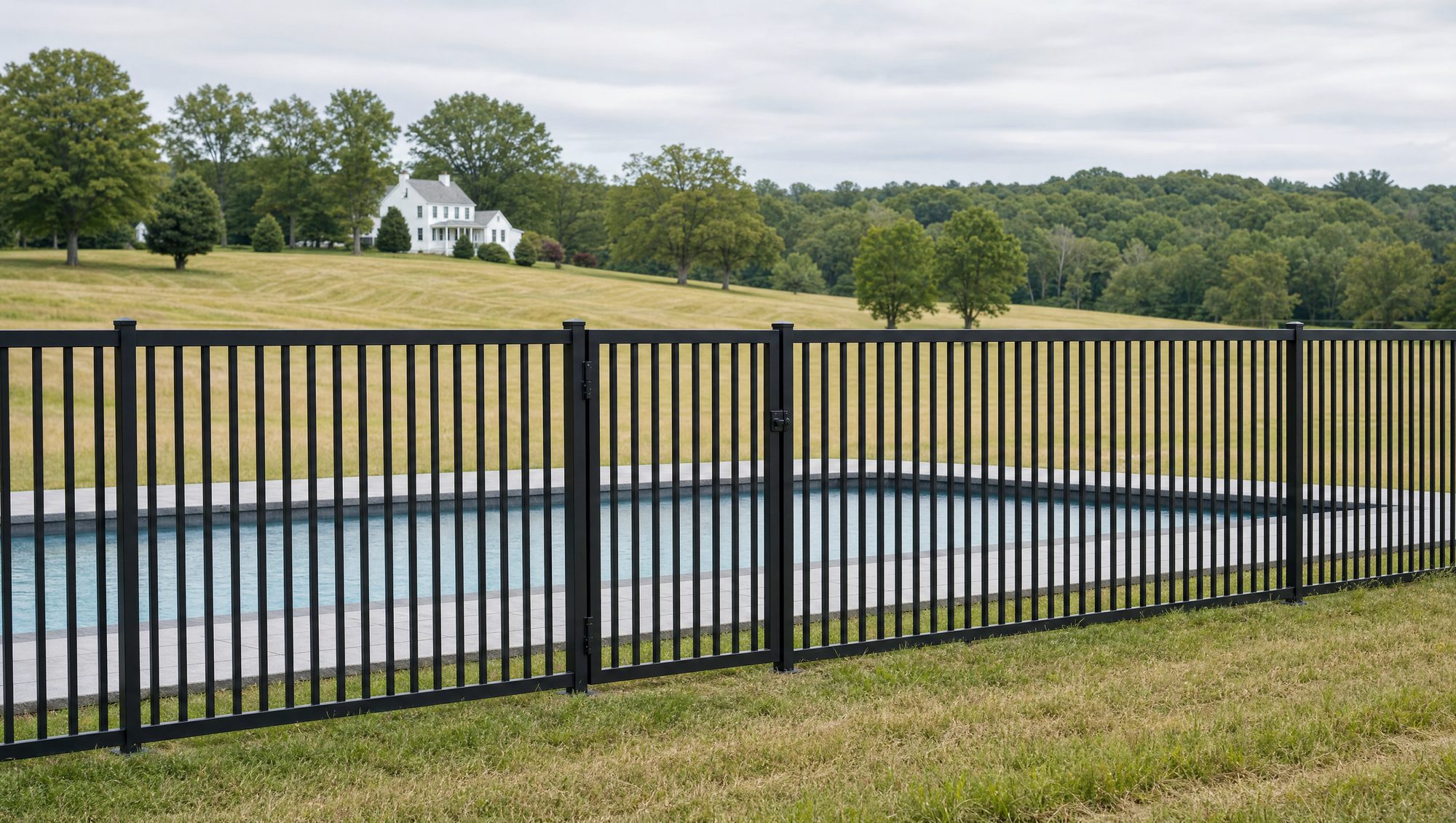 Pool Fencing in Southbury, CT: Code, Gates, and Child Safety